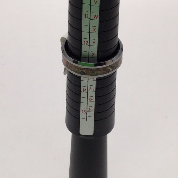 King Will 8MM Tungsten Carbide Men’s Mossy Tree Wedding Band - Picture 7 of 7